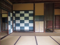 The first room of the Shokintei