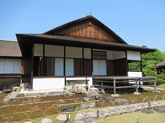 Tsukimidai, the moon-viewing balcony