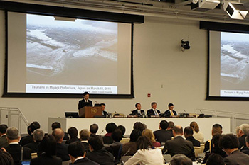 国連「水と災害に関する特別会合」御臨席のお写真