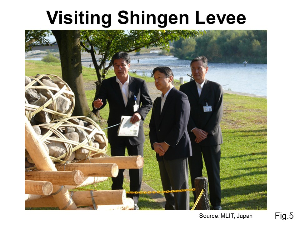 Visiting Shingen Levee