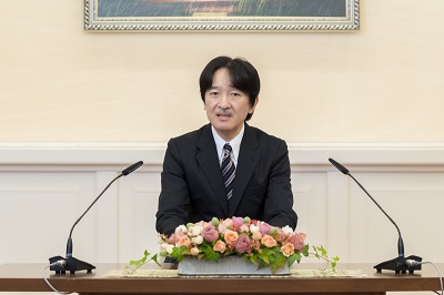 Press Conference by His Imperial Highness Crown Prince Akishino on the Occasion of His Birthday (2019) 