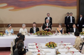 宮中晩餐のお写真
