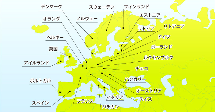 欧州拡大地図