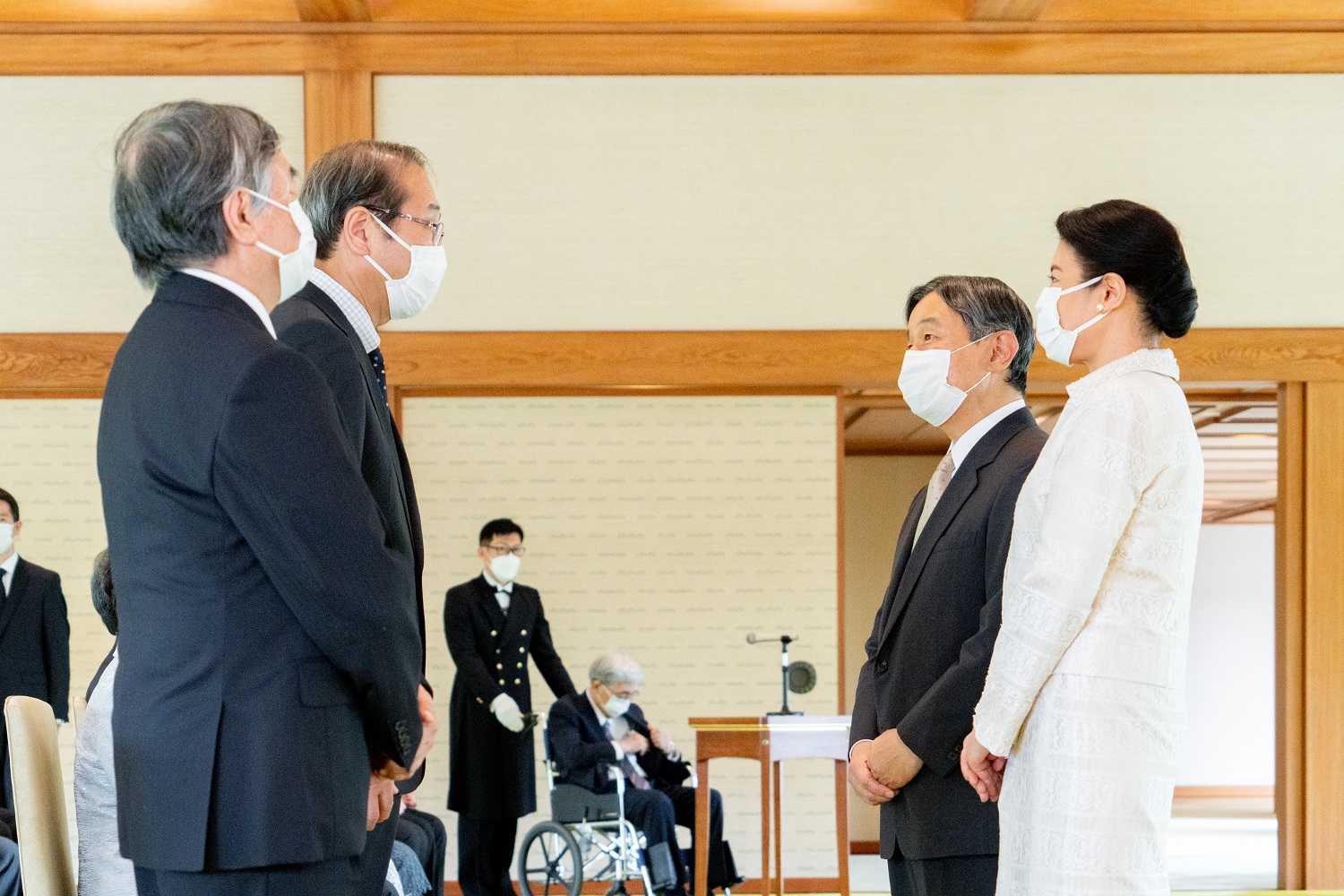 日本学士院新会員拝謁