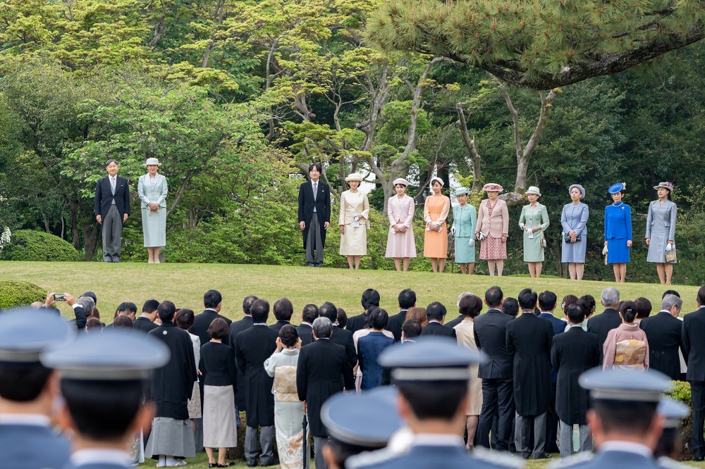 皇室の方々のお出まし