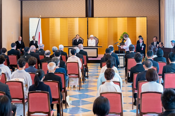 第79回日本芸術院授賞式　ご臨席