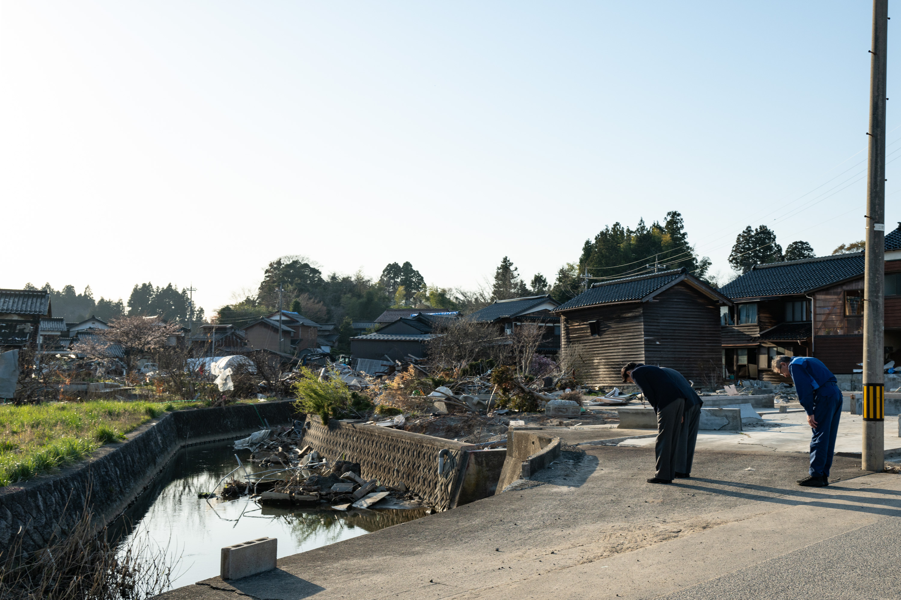 被災地お見舞い（石川県穴水町及び能登町）