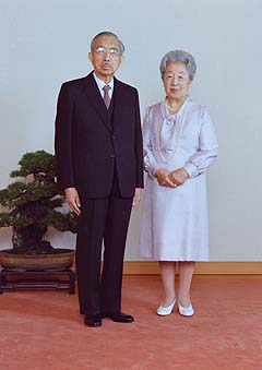 Emperor Showa and Empress Kojun