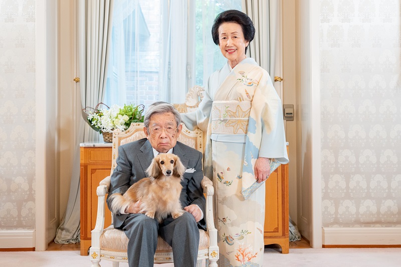 正仁親王同妃両殿下のお写真