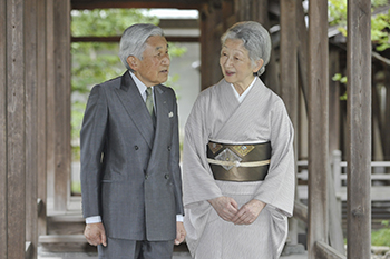 a Portrait of Their Majesties