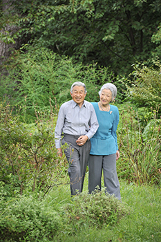 天皇皇后両陛下のお写真