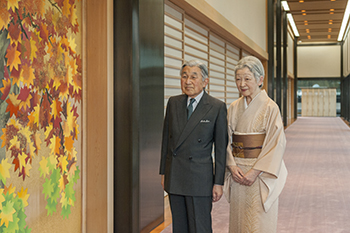 天皇皇后両陛下のお写真