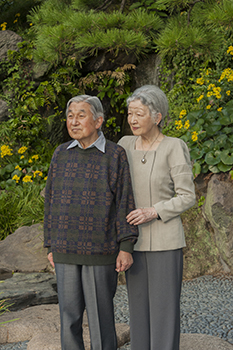 天皇皇后両陛下のお写真