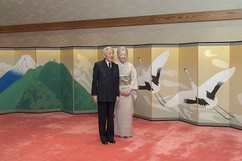 a Portrait of Their Majesties