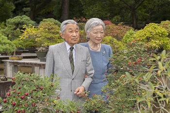 天皇皇后両陛下のお写真