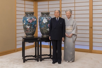 a Portrait of Their Majesties