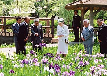 ご視察のお写真