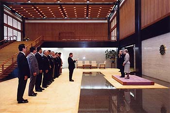 拝謁のお写真