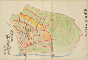 勧農局試験場の図