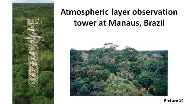 Atmospheric layer observation  tower at Manaus, Brazil