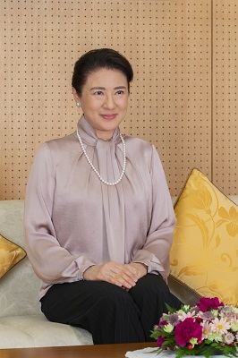 A Recent Portrait of Her Majesty the Empress (Photo:Imperial Household Agency) 