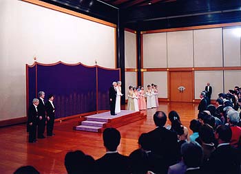 新年祝賀の儀のお写真