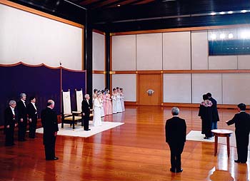 新年祝賀の儀のお写真