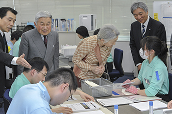 ご訪問のお写真