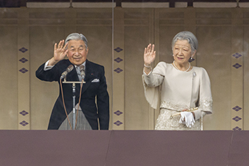 新年一般参賀のお写真