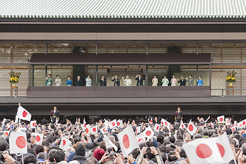 新年一般参賀のお写真