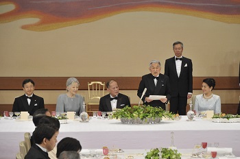宮中晩餐のお写真