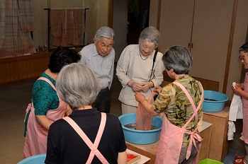 ご訪問のお写真