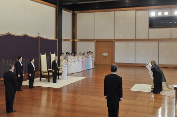 新年祝賀の儀のお写真