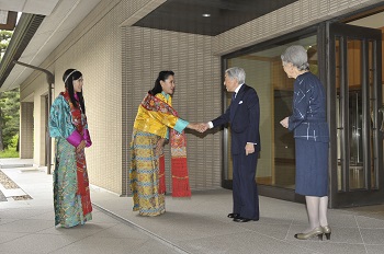 お出迎えのお写真