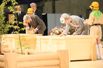 お手植えのお写真