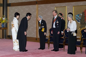 宮中晩餐のお写真