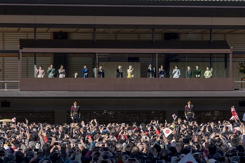 新年一般参賀のお写真