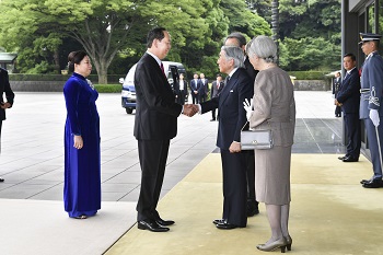 歓迎行事のお写真