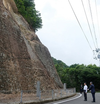 ご視察のお写真