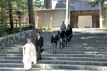 ご参拝のお写真