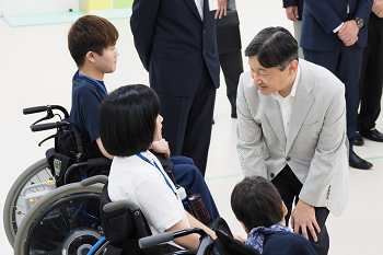 ご視察 三重県立子ども心身発達医療センター 三重県立かがやき特別支援学校 津市 宮内庁