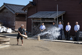 ご視察のお写真