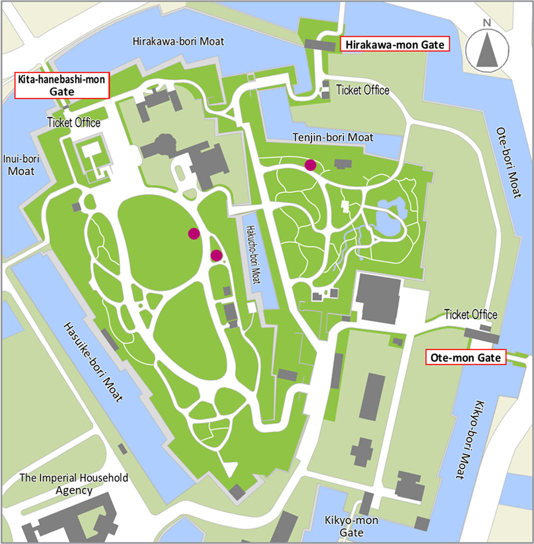 Fragrant Olive bloom map