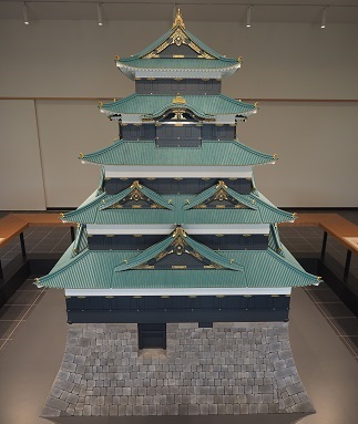 江戸城天守復元模型