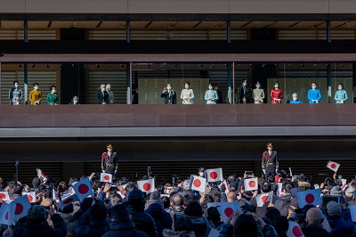 新年一般参賀のご様子