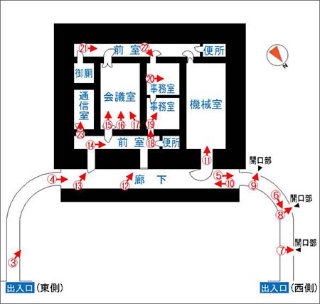 御文庫附属庫内