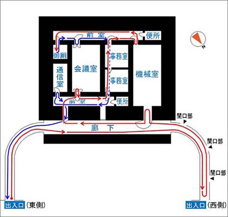 御文庫附属庫内