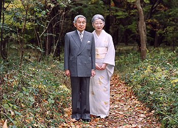 天皇皇后両陛下のお写真