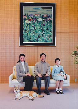 皇太子同妃両殿下と愛子内親王殿下のお写真