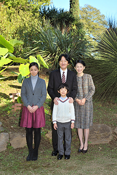 秋篠宮ご一家のお写真